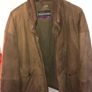 Vintage Members Only Leather Jacket